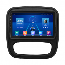 Штатная магнитола Lesko 9" Renault Trafic III 2014-2021 4/32Gb 4G Wi-Fi GPS Top (9808-45486)
