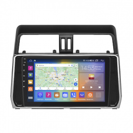 Штатная магнитола Lesko 10" Toyota Land Cruiser Prado 150 Series Рестайлинг 2 2017-2020 4/64Gb CP 4G Prime (9686-49859)