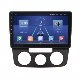 Штатная магнитола Lesko Volkswagen Jetta V Auto AC 2005-2011 10" 2/32Gb 4G Wi-Fi GPS Top (10724-55650)