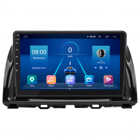 Штатная магнитола Lesko 9" Mazda CX-5 I 2011-2015 6/128Gb 4G Wi-Fi GPS Top (4784-46656)