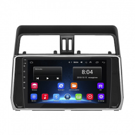 Штатная магнитола Lesko 10" для Toyota Land Cruiser Prado 150 Series Рестайлинг 2 2017-2020 2/32Gb Wi-Fi GPS (9686-49857)