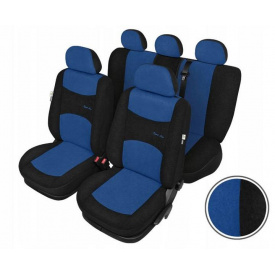 Универсальные авто чехлы из автоткани Kegel-Blazusiak SPORT LINE+ синий