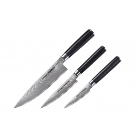 Набор из 3-х ножей в подарочной коробке Samura Damascus (SD-0220)