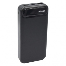 Зовнішній акумулятор Power Bank Linkage LKP-21 2xUSB LCD 10000 mAh Black (3_02406)