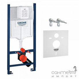 Инсталляция для унитаза Grohe Rapid SL 38840000 с крепежом 3855800M + звукоизоляционная прокладка 37131000