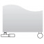 Рушникосушка комбінована Terma Zigzag 835x500 White mat, тен MOA + вентиль Integra Чернігів