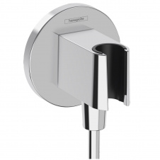 Шланговое подсоединение Hansgrohe FixFit Porter S с держателем, Chrome (26888000)