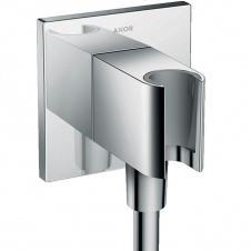 Шланговое подсоединение Axor Fixfit Porter Square с держателем, хром (36734000)