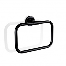 Полотенцедержатель Decor Walther BA HTR BASIC кольцо, black matt (0531260)
