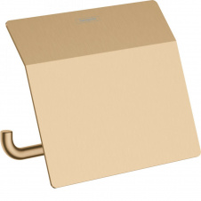 Держатель туалетной бумаги Hansgrohe AddStoris закрытый, Brushed Bronze (41753140)
