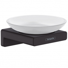 Мыльница подвесная Hansgrohe AddStoris, Matt Black (41746670)