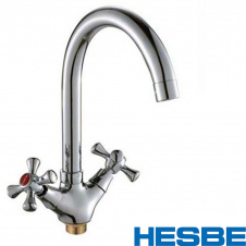 Смеситель для кухни HESBE SMES (Chr-275) на гайке