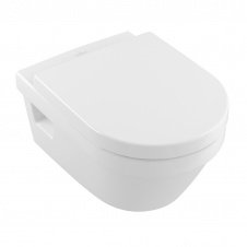 Унитаз подвесной Villeroy &amp; Boch Architectura Directflush без ободка с крышкой Soft Closing (5684HR01)