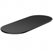 Крышка для полочки Hansgrohe WallStoris 25x10 см, Matt Black (27925670)