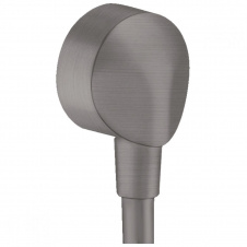 Шланговое подсоединение Hansgrohe Fixfit E без обратного клапана, Brushed Black (27454340)