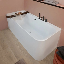 Ванна акриловая Villeroy&amp;Boch Loop&amp;Ffiends OVAL левая, 180х80 см + слив перелив, White Alpin (UBA180LOF9CL00V-01/U90959001)
