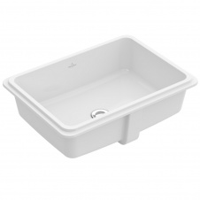 Умывальник встроенный Villeroy&amp;Boch Tube, 55х40х22, альпийский белый (41525001)