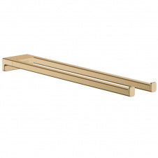 Фото - Полотенцедержатель Hansgrohe AddStoris 44,5 см, двойной, Brushed Bronze (41770140) Полотенцедержатель Hansgrohe AddStoris 44,5 см, двойной, Brushed Bronze (41770140)