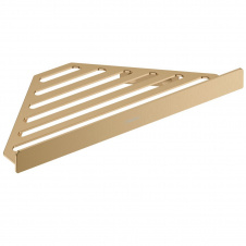 Полочка угловая Hansgrohe AddStoris 14,8х14,8x30,5 см, Brushed Bronze (41741140)