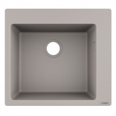 Кухонная мойка Hansgrohe S510-F450 560х510, Concretegrey (43312380)