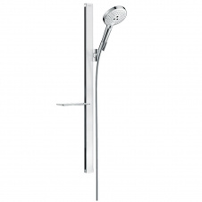 Душевой набор Hansgrohe Raindance Select 120/90 см 3Jet EcoSmart 9л/мин, White/Chrome (27649400)