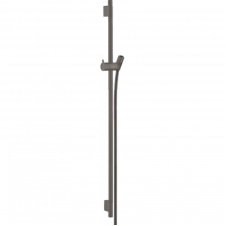 Душевая штанга Hansgrohe Unica S Pura 90 см со шлангом 160 см, черный матовый хром (28631340)