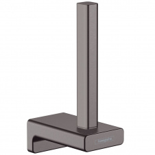 Держатель туалетной бумаги Hansgrohe AddStoris запасного рулона, Brushed Black (41756340)