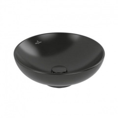 Умывальник на столешницу Villeroy &amp; Boch Loop &amp; Friends d42, CeramicPlus, черный матовый (4A4601S5) Одеса