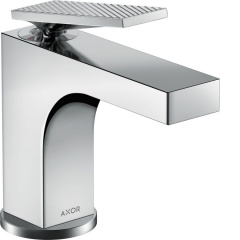 Смеситель для умывальника Axor Citterio 90 Lever rhombic cut pop-up, Chrome (39001000) Харків