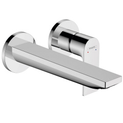 Смеситель для умывальника Hansgrohe Rebris E со стены, скрытый монтаж 200 мм, Chrome (72568000) Миколаїв