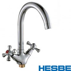 Смеситель для кухни HESBE SMES (Chr-275) на гайке Луцьк