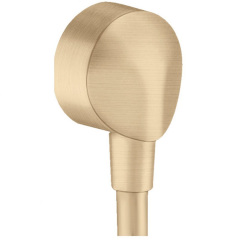 Шланговое подсоединение Hansgrohe Fixfit E без обратного клапана, Brushed Bronze (27454140) Одесса
