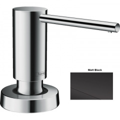 Дозатор кухонный для моющего Hansgrohe A51, 500 ml, Matt Black (40448670) Киев