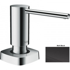 Дозатор кухонный для моющего Hansgrohe A71, 500 ml, Matt Black (40468670) Винница