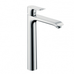 Смеситель для умывальника Hansgrohe Metris 260 с донным клапаном, хром (31082000) Рівне