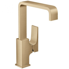 Смеситель для умывальника Hansgrohe Metropol 230 с донным клапаном, Brushed Bronze (32511140) Київ