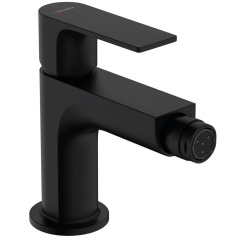 Смеситель для биде Hansgrohe Rebris E с донным клапаном pop-up, Matt Black (72211670) Львів