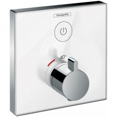 Термостат Hansgrohe ShowerSelect Glass (15737400) Київ