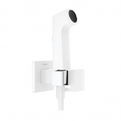 Комплект гигиенического душа Hansgrohe E EcoSmart+ на смешанную воду, Matt White (29233700) Київ