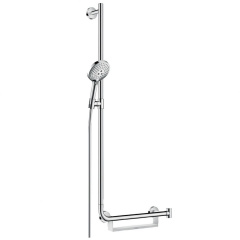 Душевой набор Hansgrohe Raindance Select S 120/110 см 3Jet left, Chrome (26324000) Вишневе