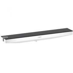 Шланговое подсоединение Hansgrohe Porter 500 Rainfiniti с полочкой L, Matt White (26843700) Івано-Франківськ
