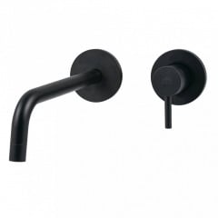 Смеситель для умывальника Paffoni Light, черный (LIG006NO70) Кропива