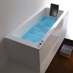 Ванна акриловая Treesse Dream 181 AWC (V831F) 100х180 стабилизатор + сифон, белый (V831F STATA SIF) Кропивницький