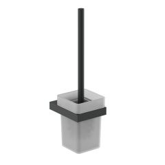 Щетка для унитаза Nofer, черный/белый (16937.N) Тернопіль