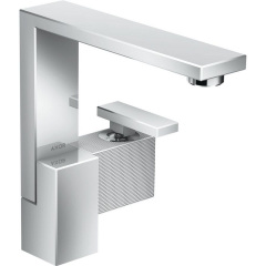 Смеситель для умывальника Axor Edge 190 Push-Open, с алмазной огранкой, хром (46021000) Київ