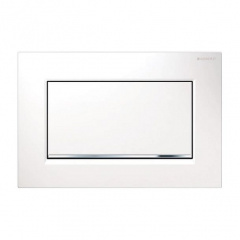 Смывная клавиша Geberit Sigma 30, белый/глянцевый хром (115.893.KJ.1) Дніпро