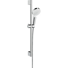 Душевой набор Hansgrohe Showerpipe Crometta 100 Vario Green 6 л/мин, 65 см, White/Chrome (26555400) Львів