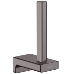 Держатель туалетной бумаги Hansgrohe AddStoris запасного рулона, Brushed Black (41756340) Харків