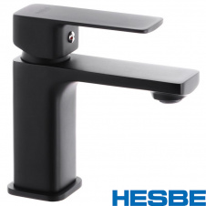 Смеситель для умывальника HESBE Kubus Black (Chr-001)