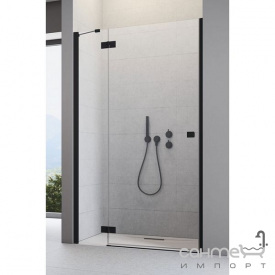 Душевая дверь в нишу Radaway Essenza New Black DWJ 100 левосторонняя 385014-54-01L